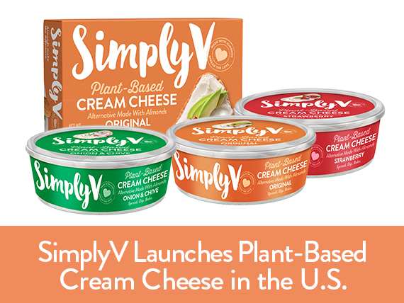 SimplyV Launches Plant-Based Cream Cheese In The U.S. In Both ...